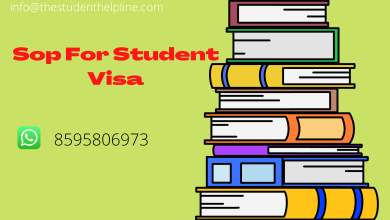 Sop For Student Visa