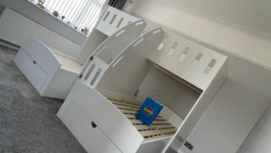 double and single bunk bed