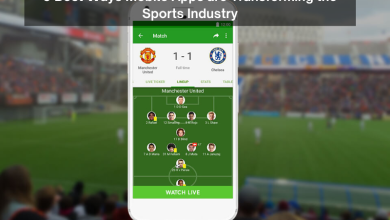 5 Best Ways Mobile Apps are Transforming the Sports Industry