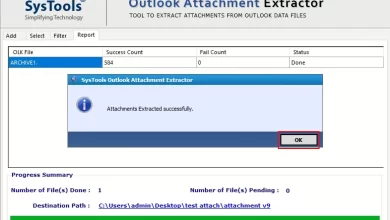 Outlook Extractor Attachment